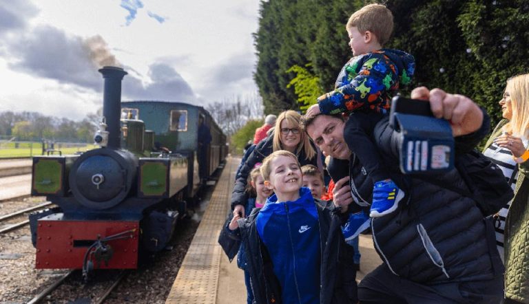 Selfie-with-Train-Outside
