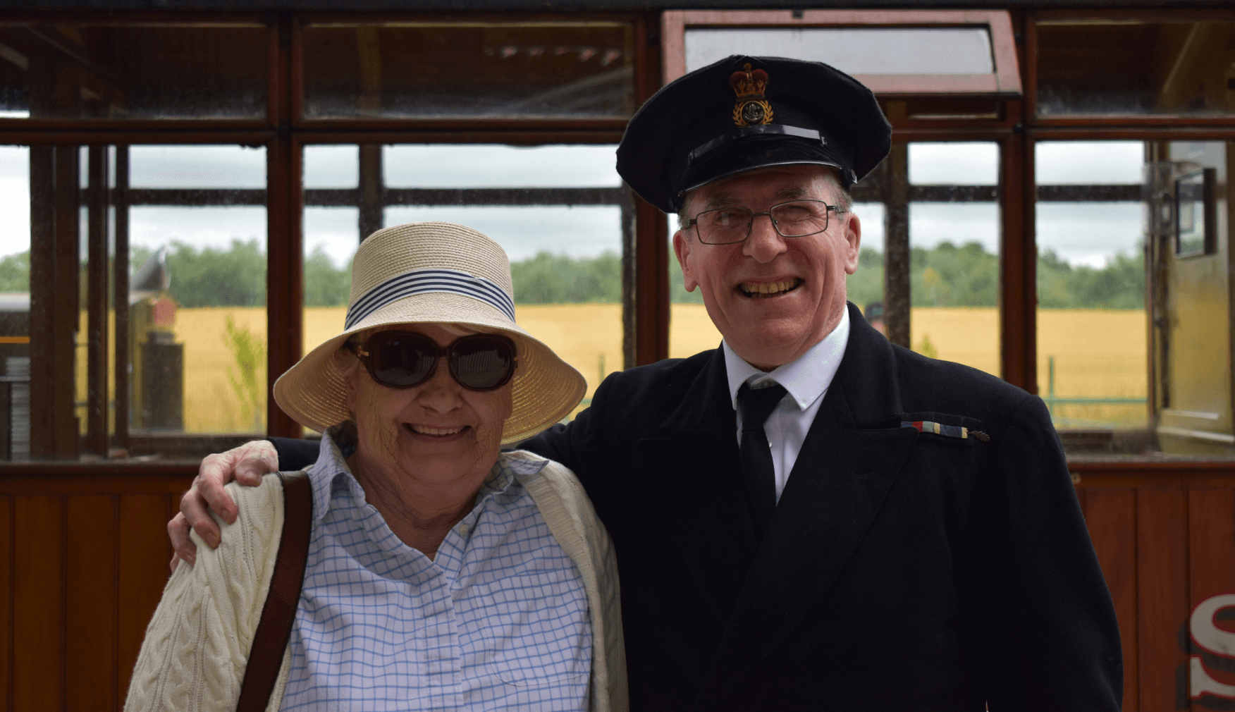 Guests enjoying Rails To Victory