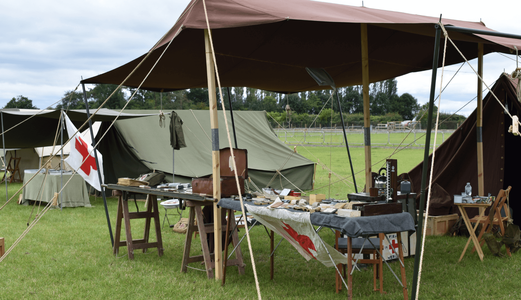 Medic Camp 1940s Weekend Replica