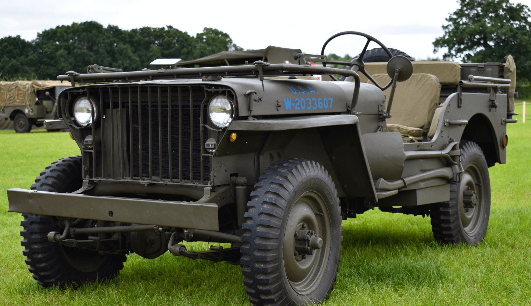 USA Army Car at Statfold