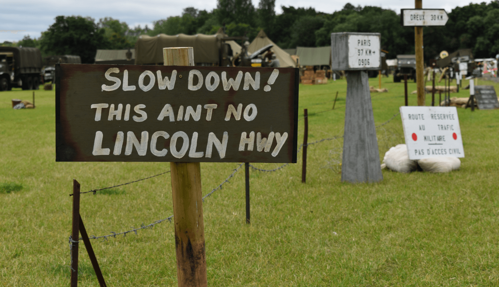 Vintage 1940s Displays at Statfold
