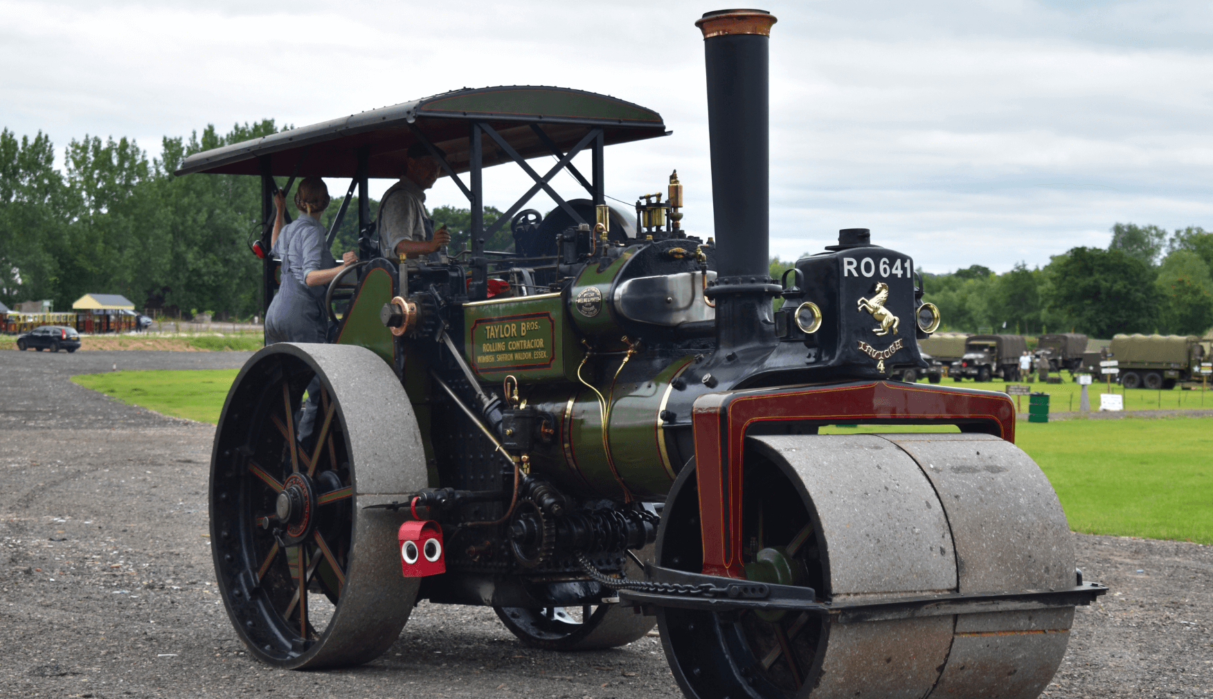 Vintage Steam Exhibits at Statfold