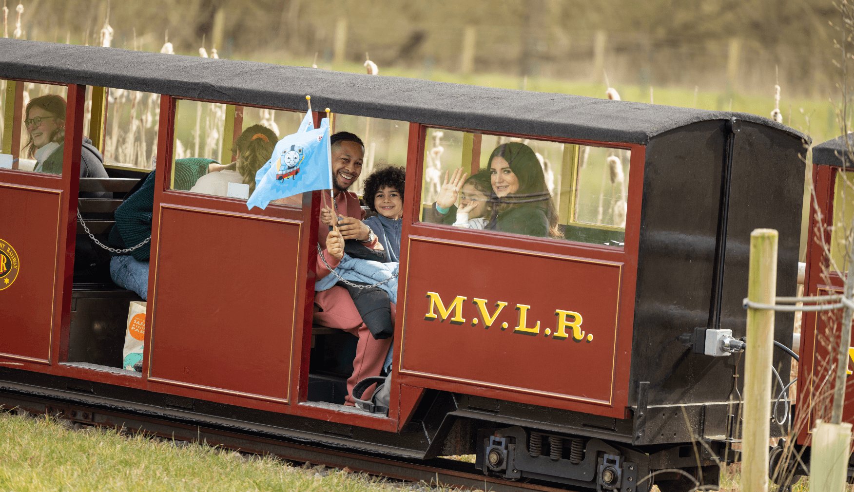 Miniature railway rides at Statfold For Day Out With Thomas