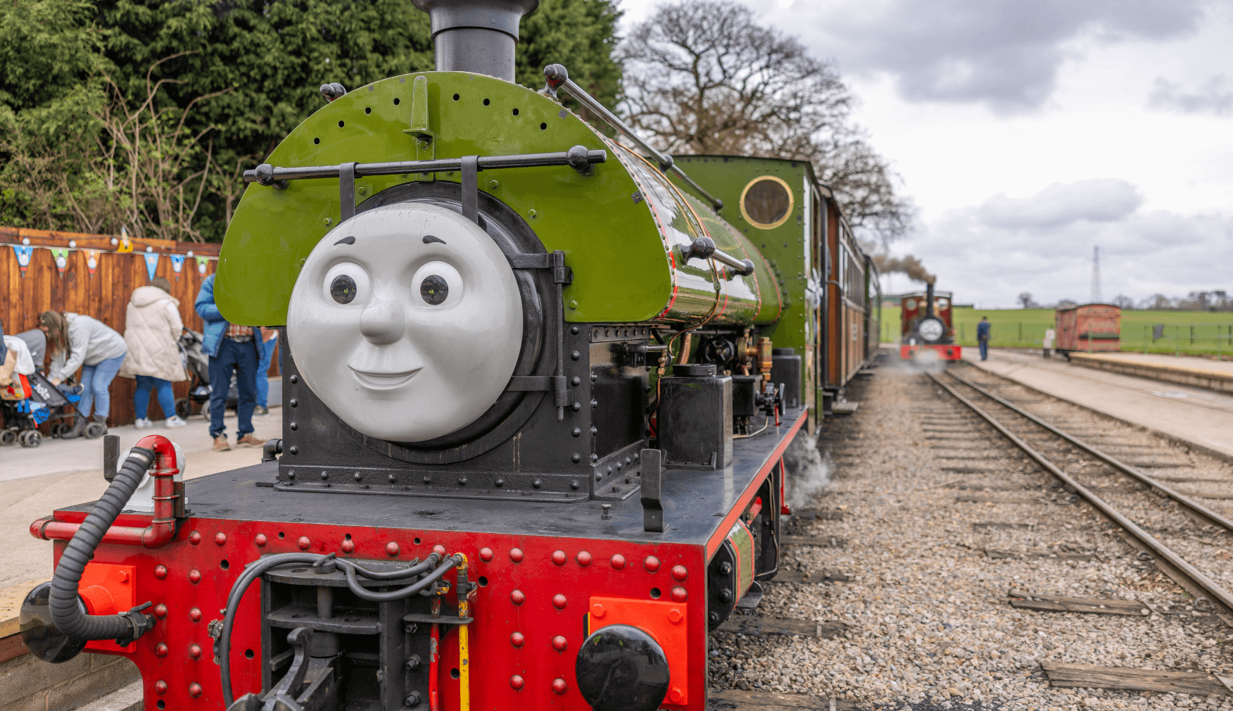 Percy the Engine at Day Out With Thomas Statfold