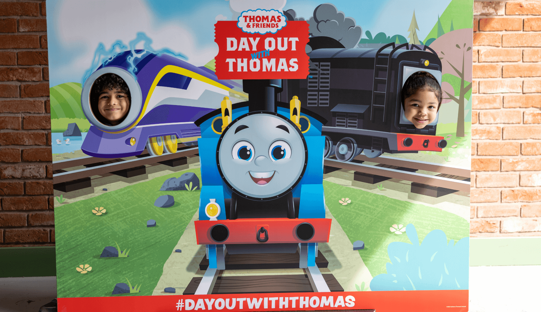 Photo props at Statfold Day Out With Thomas Event