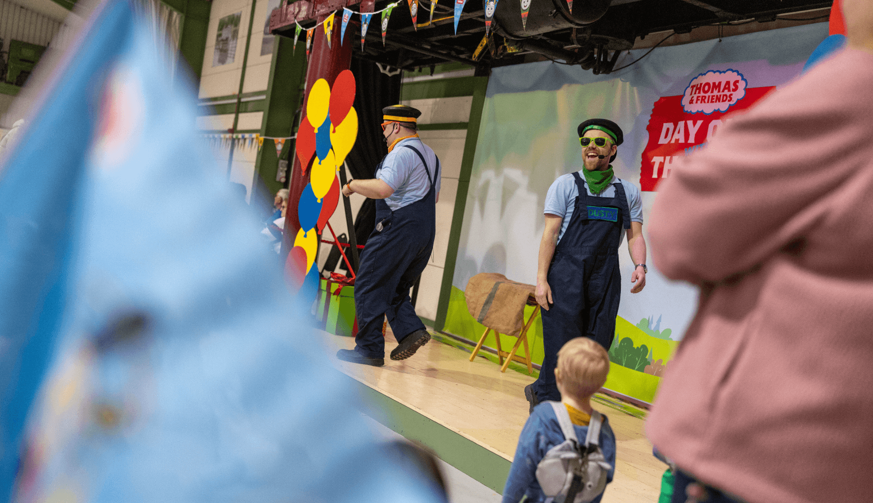 Rusty and Dusty Dance Party at Statfold Day Out With Thomas