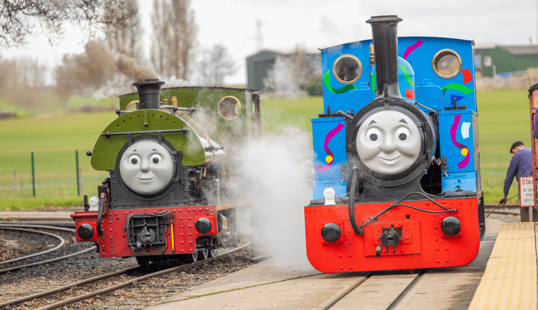 Thomas and Percy at Day Out With Thomas Event