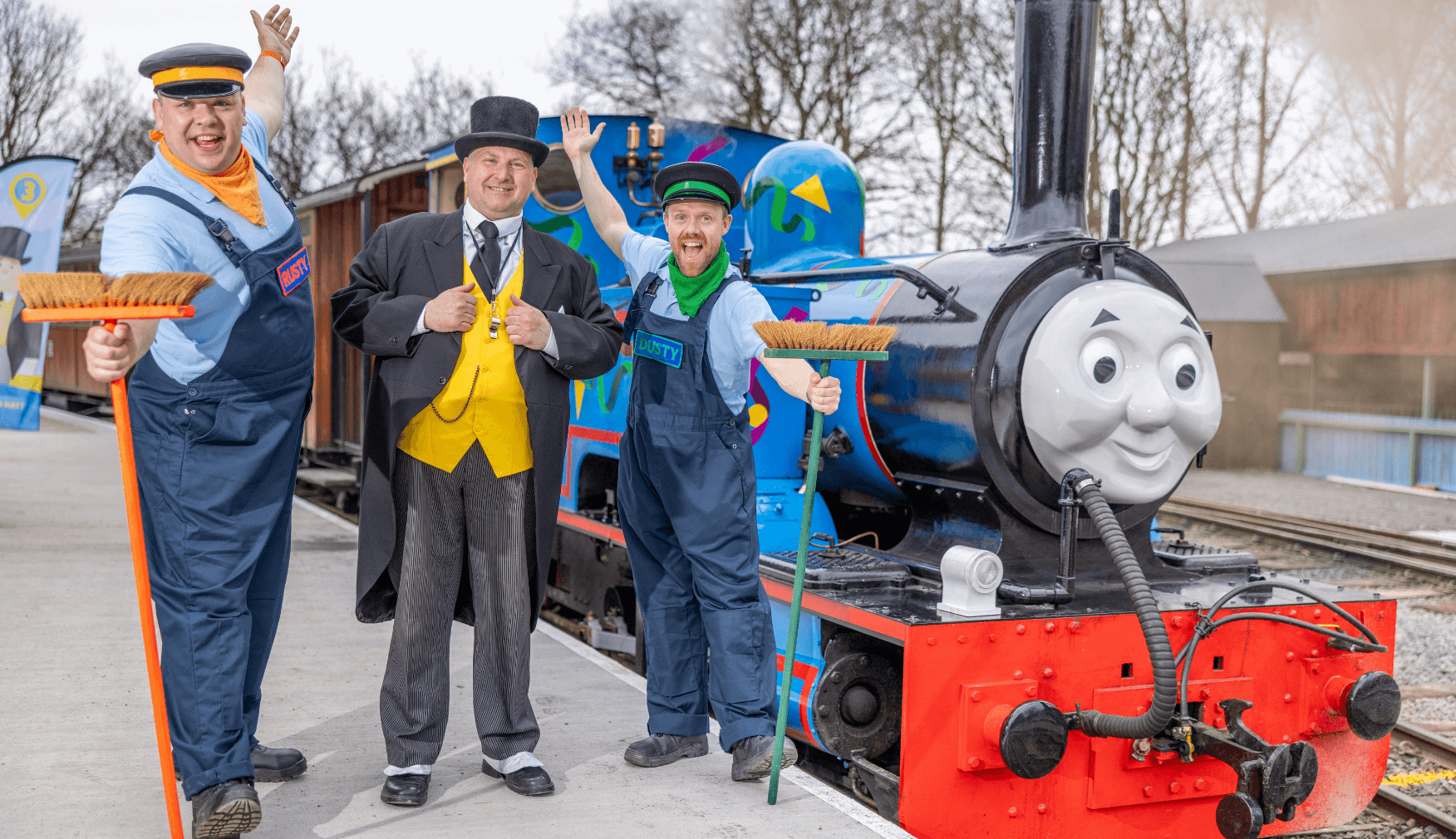 Thomas and friends at Statfold Country park for Day Out With Thomas