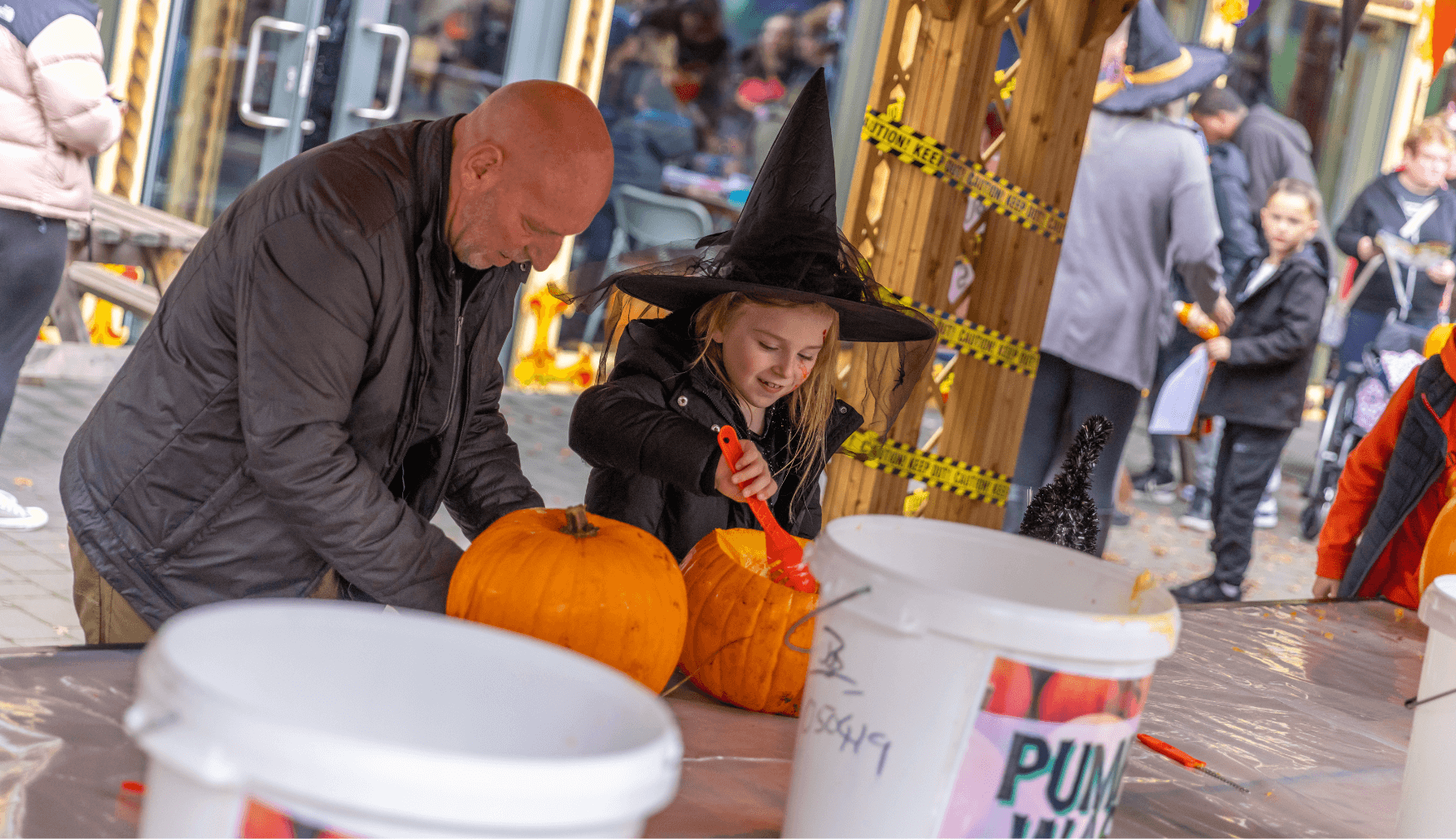 Family Pumpkin Carving