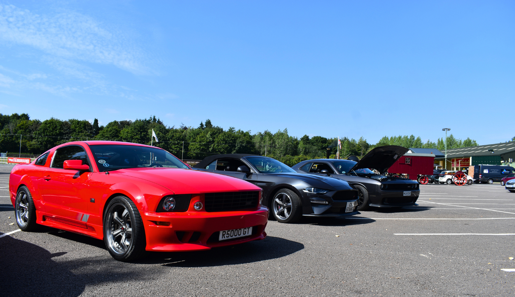 Mustangs at the National Rally