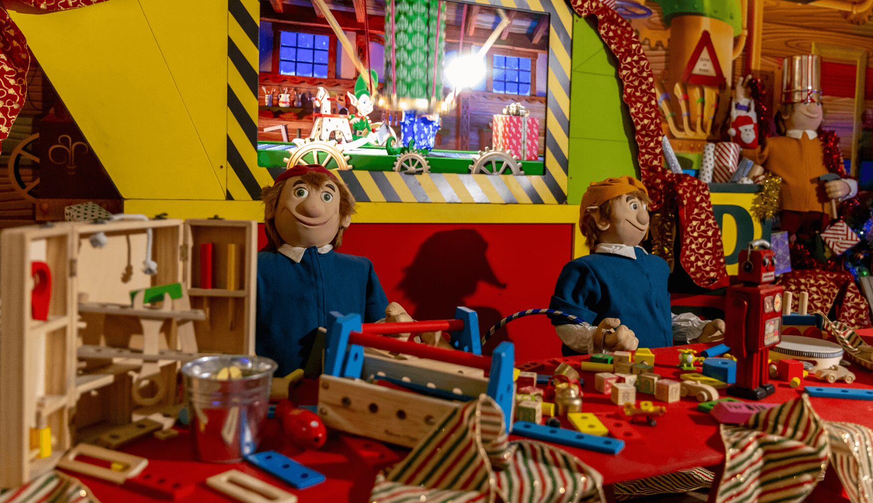 Elf Display at Statfolds Magical Santa Express