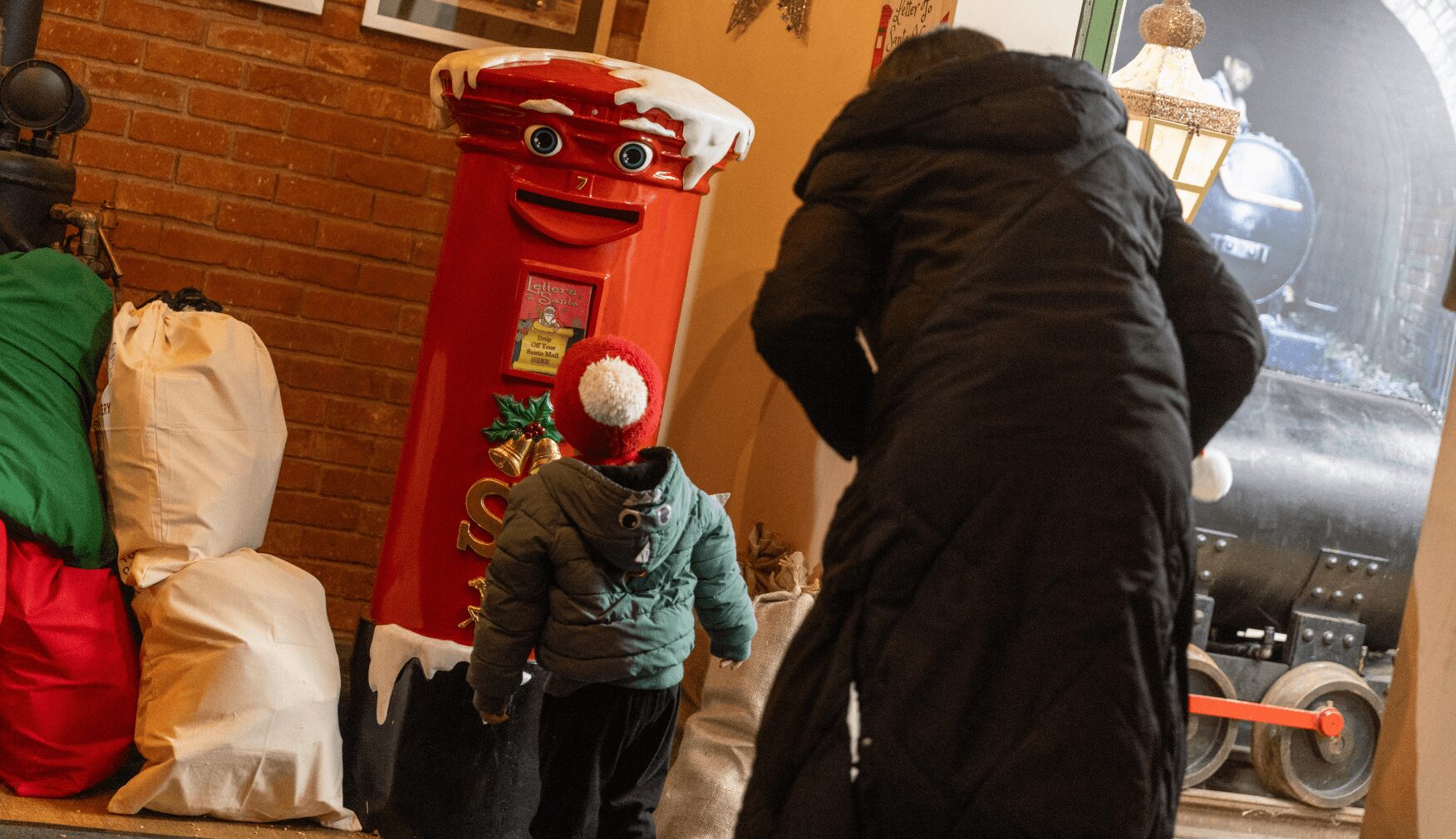 Talking Post Box at Statfold Country Park